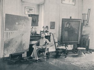 एडमंड फ्रेंकोइस अमन-जीन 1858-1936। फ्रांसीसी प्रतीकवादी चित्रकार, 1898 द्वारा अज्ञात