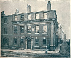 एडमंड हेक्टर्स हाउस: द ओल्ड स्क्वायर, बर्मिंघम, 1907 द्वारा अज्ञात