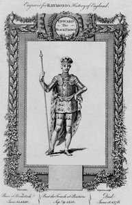 एडवर्ड द ब्लैक प्रिंस, c1787 द्वारा अज्ञात
