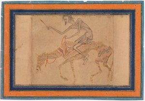 क्षीण घोड़ा और सवार, सीए। 1625. द्वारा अज्ञात