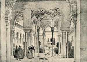सिंह के दरबार में प्रवेश, c1830, 1907। द्वारा अज्ञात