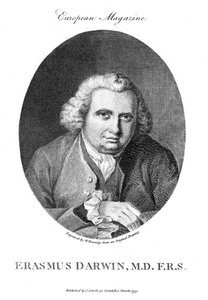 इरास्मस डार्विन, अंग्रेजी चिकित्सक और प्रकृतिवादी, 1795 द्वारा अज्ञात