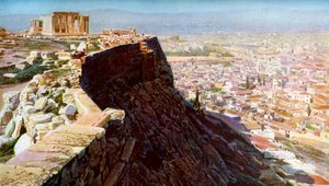 एरेचेथियोन, एथेंस, ग्रीस, c1924 द्वारा अज्ञात