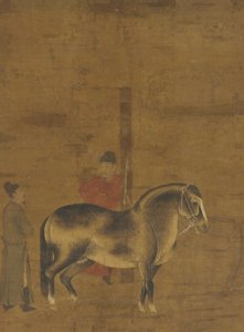 एक घोड़े का मूल्यांकन, मिंग राजवंश, 1368-1644। द्वारा अज्ञात