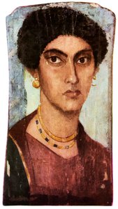 फयूम पोर्ट्रेट, प्राचीन मिस्र, रोमन काल, c200 ईस्वी 1956। द्वारा अज्ञात
