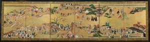 फेस्टिवल सीन, 1615-99। द्वारा अज्ञात