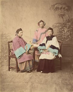 लैंक्सचो गर्ल्स, 1870 के दशक। द्वारा अज्ञात