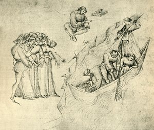मछुआरे, 15 वीं सदी के मध्य, 1943। द्वारा अज्ञात