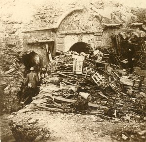 सोविले, वर्दुन, उत्तरी फ्रांस का किला, c1914-c1918 द्वारा अज्ञात