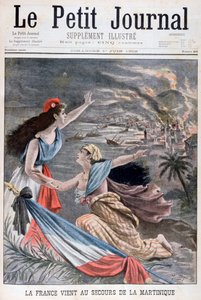 फ्रांस ने मार्टिनिक, 1902 की सहायता की द्वारा अज्ञात