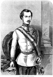 फ्रांज जोसेफ I, ऑस्ट्रिया के सम्राट, 1859 द्वारा अज्ञात