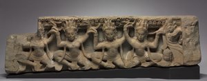 अप्सराओं के साथ फ्रिज़, 1100 के दशक के अंत में। द्वारा अज्ञात