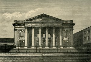 फ्रंट ऑफ द मेट्रोपॉलिटन टैबरनेकल, c1878। द्वारा अज्ञात