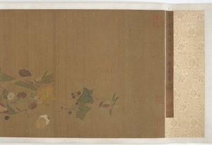 फल, सब्जियाँ, फूल और कीड़े, मिंग राजवंश, 1368-1644। द्वारा अज्ञात