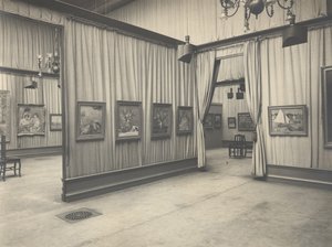 गैलारी डूरंड-रूएल, अगस्टे रेनॉयर प्रदर्शनी, 1920। द्वारा अज्ञात