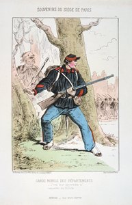 विभागों के मोबाइल गार्ड, पेरिस की घेराबंदी, 1870-1871 द्वारा अज्ञात