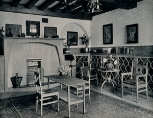 गार्डन कॉर्नर, c1907 द्वारा अज्ञात