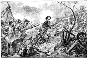 रिवोली की लड़ाई में जनरल जौबर्ट, 14 जनवरी 1797 1882-1884 द्वारा अज्ञात