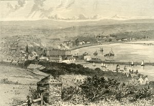 डगलस का सामान्य दृष्टिकोण, 1898। द्वारा अज्ञात