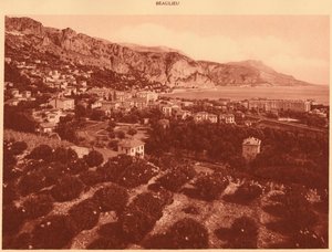 सामान्य दृश्य, ब्यूलियू, 1930। द्वारा अज्ञात