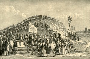 जॉर्ज III और क्वीन शार्लोट, एटन मोंटेम, 1778, 1911 में। द्वारा अज्ञात
