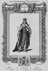 जॉर्ज II, c1787 द्वारा अज्ञात