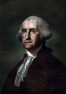 जॉर्ज वाशिंगटन 1732-1799, संयुक्त राज्य अमेरिका के पहले राष्ट्रपति, 1837 द्वारा अज्ञात