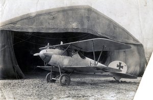 जर्मन अल्बाट्रॉस डीवी, सौली, फ्रांस, 2 जनवरी 1918 द्वारा अज्ञात