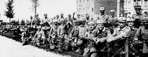 ब्रसेल्स में जर्मन इंपीरियल गार्ड, प्रथम विश्व युद्ध, 1914 द्वारा अज्ञात