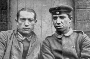 कनाडाई ताकतों, जर्मन, फ्रांस, प्रथम विश्व युद्ध, 1917 द्वारा कैदी जर्मन कैदी द्वारा अज्ञात