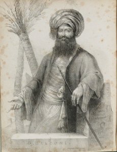 जियोवन्नी बतिस्ता बेलजोनी 1778-1823 ऑपरेशन्स और हाल ही में डिस्को की कथा से सामने वाले द्वारा अज्ञात