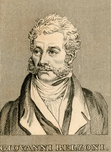 जियोवनी बेलज़ोनी, 1778-1823, 1830। द्वारा अज्ञात