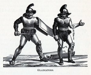 ग्लेडिएटर्स, 1882 द्वारा अज्ञात
