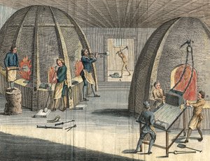 ग्लास विनिर्माण, 1760 द्वारा अज्ञात