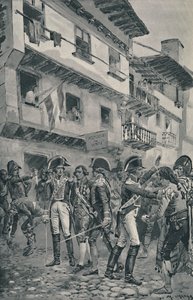 गोडॉय को स्पैनिश ट्रूप्स द्वारा हिरासत में लिया गया, 1896 द्वारा अज्ञात