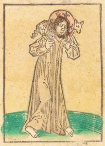 अच्छा चरवाहा, सी. 1480. द्वारा अज्ञात