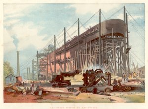 टेम्स, 1857 में मिलवाल के शेयरों में महान पूर्वी द्वारा अज्ञात