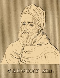 ग्रेगरी XIII, 1502-1585, 1830। द्वारा अज्ञात