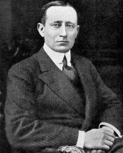 गुगिल्मो मार्कोनी, इतालवी आविष्कारक, c1920 द्वारा अज्ञात