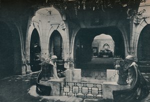 ट्यूरिन प्रदर्शनी के जर्मन खंड में हॉल, 1902 द्वारा अज्ञात