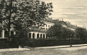 हनोवर टेरेस, रीजेंट्स पार्क, c1876। द्वारा अज्ञात