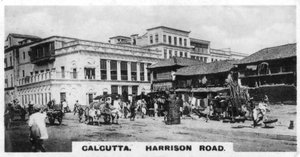 हैरिसन रोड, कलकत्ता, भारत, c1925 द्वारा अज्ञात