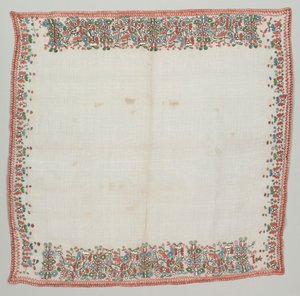 हेडक्लोथ, 1800s। द्वारा अज्ञात