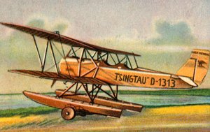 विंकेल एचडी 24 डब्ल्यू तिंगताऊ सीप्लेन, 1920, 1932। द्वारा अज्ञात