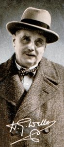 हर्बर्ट जॉर्ज एचजी वेल्स 1866-1946, अंग्रेजी लेखक, 1935 द्वारा अज्ञात