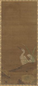 बगुले और जल पौधे, 1368-1644। द्वारा अज्ञात