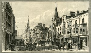 हाई स्ट्रीट, साउथैम्पटन, 1898। द्वारा अज्ञात