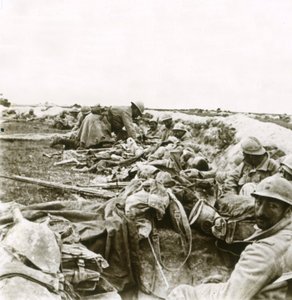 हिल 193, शैम्पेन, उत्तरी फ्रांस, c1914-c1918 द्वारा अज्ञात