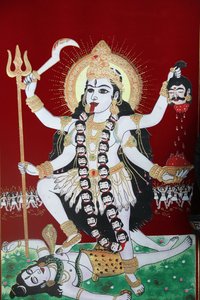 हिंदू देवी काली, काठमांडू, नेपाल द्वारा अज्ञात