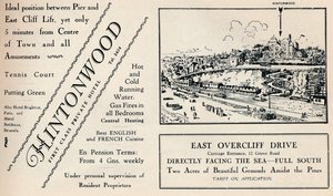 हिंटवुड - फर्स्ट क्लास प्राइवेट होटल, 1929 द्वारा अज्ञात